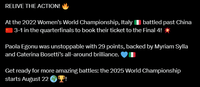 FIVB点